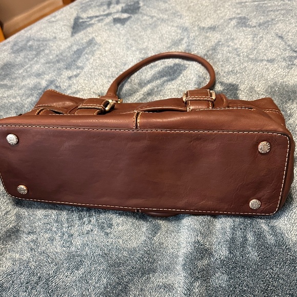 MICHAEL Michael Kors Rich Brown Leather Satchel - Picture 2 of 7